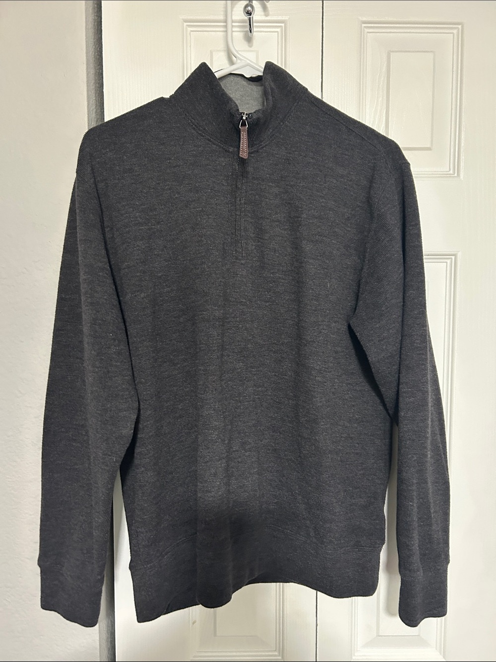 Lands' End Men's Zip Up Sweater